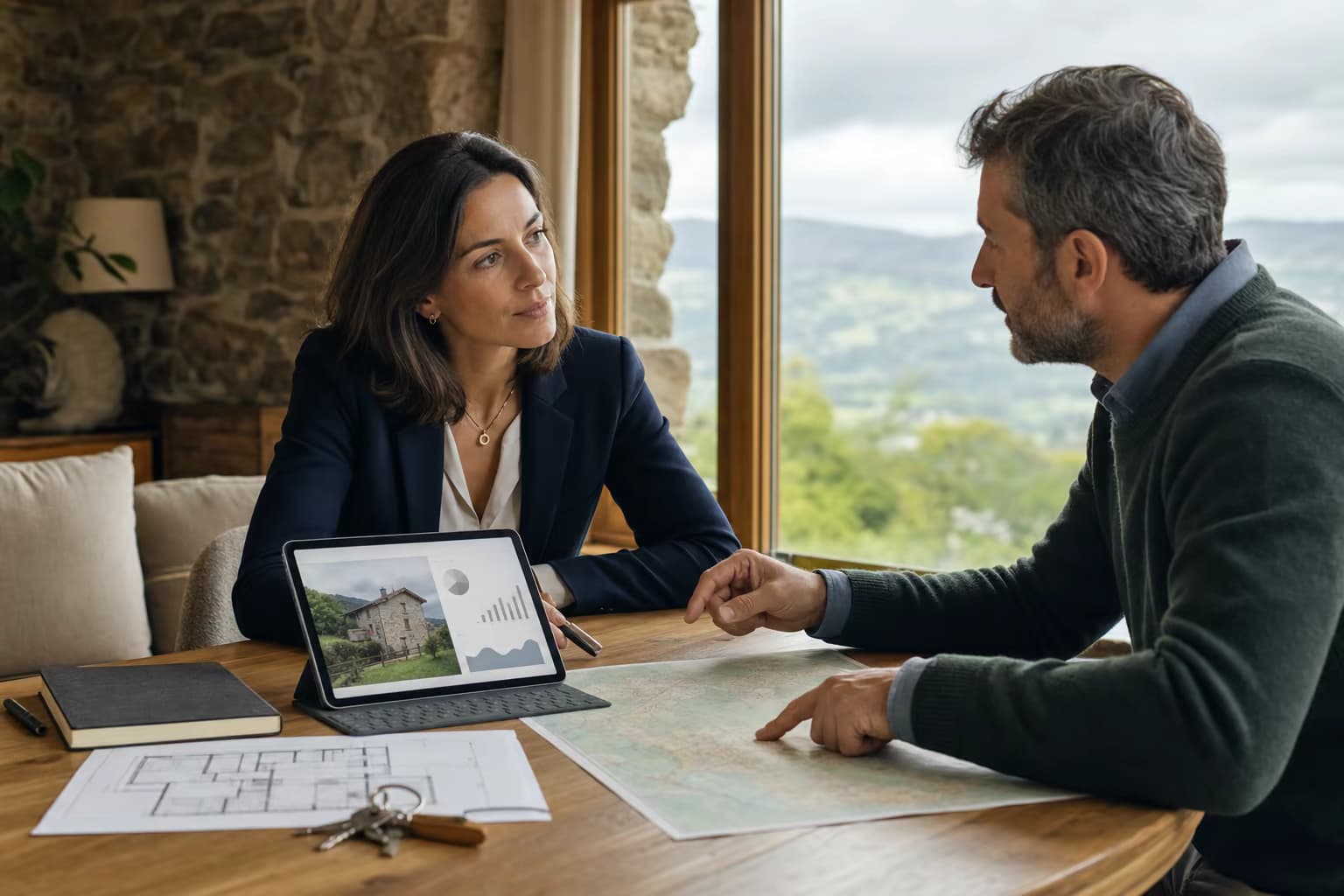 Revisión profesional de cifras y documentación de una operación inmobiliaria